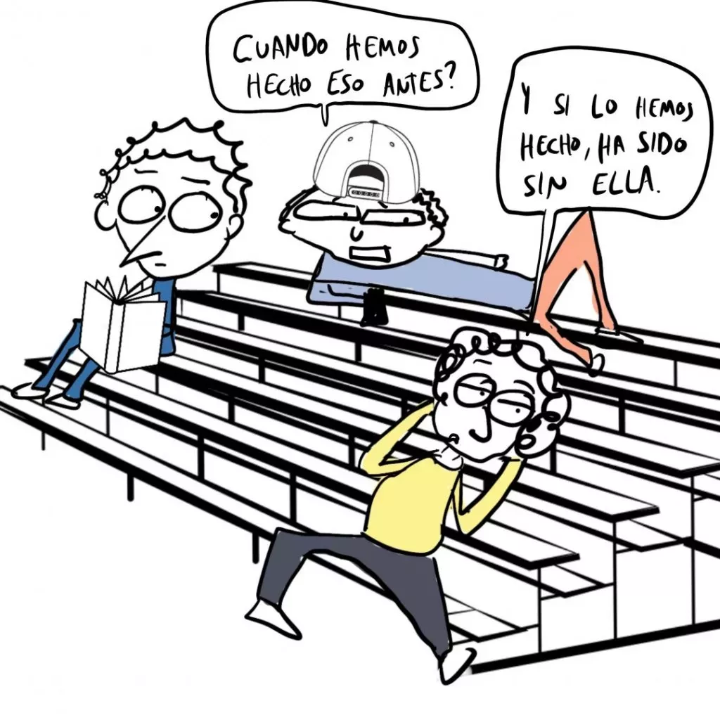 una de los chicos